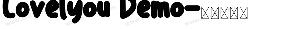 Lovelyou Demo字体转换